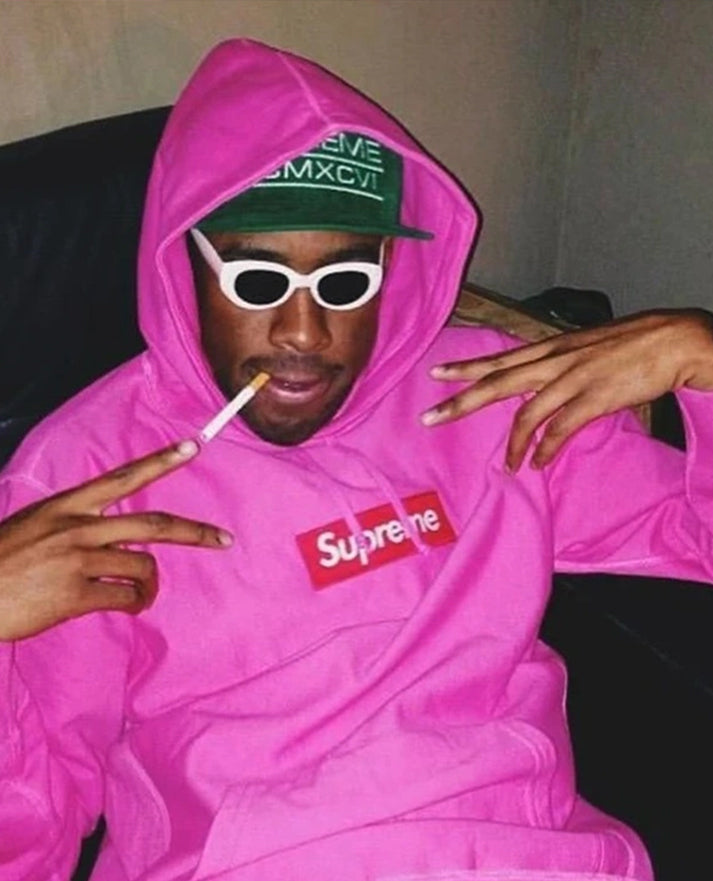 Supreme Box Logo Pink Hoodie - view 4