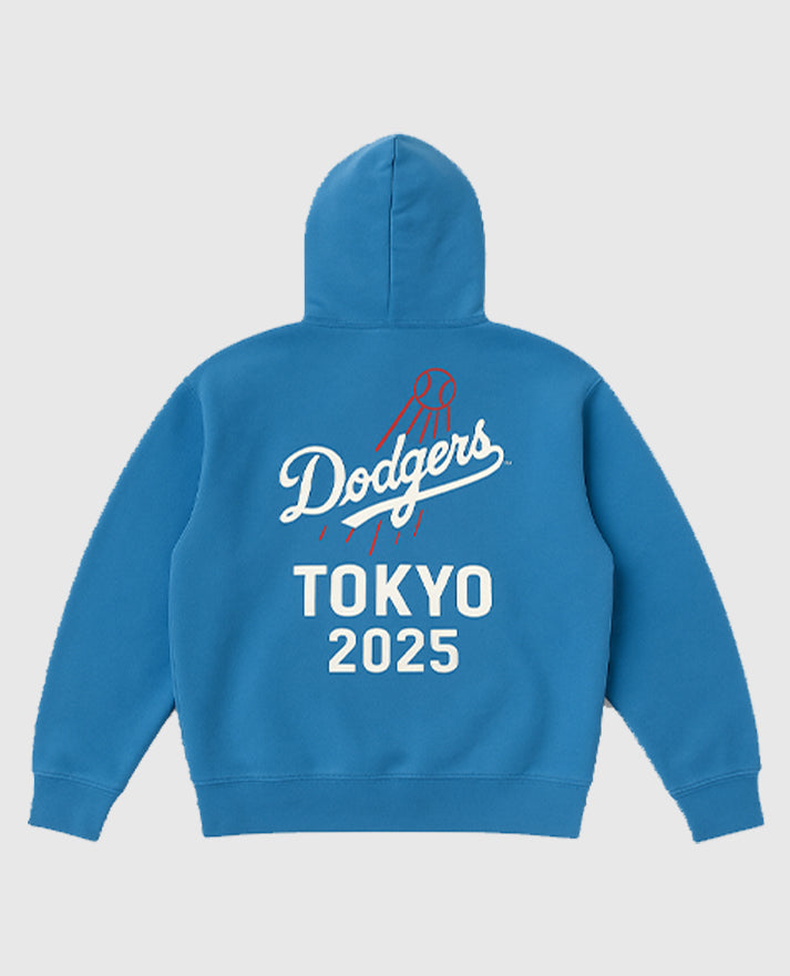 TOKYO Dodgers 2025 Blue Fleece Hoodie - view 3