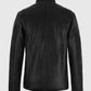 Henry Cavill Black Leather Biker Jacket for Men – Custom Fit - side angle view