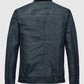 Ryan Gosling Black Leather Jacket for Men – Custom Fit - side angle view