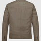 Fast and Furious 9 Vin Diesel Beige Leather Jacket for Men - side angle view