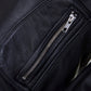 Biker Trend Women's Black Leather Jacket – Custom Fit - side angle view