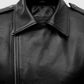 Cate Blanchett Black Leather Biker Jacket for Women - inner lining view