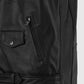 Marlon Brando the Wild One Black Leather Biker Jacket for Men - model wearing the jacket