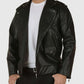 Grease T-Birds John Travolta Black Leather Jacket for Men - back view