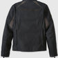 Men's Paradigm Triple Vent System 2.0 Black Leather Jacket - back view