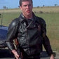 Mad Max Mel Gibson Black Leather Jacket for Men – Premium Outerwear - front view