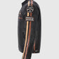 Men's Sizma Black Cafe Racer Leather Jacket – Custom Fit - model wearing the jacket