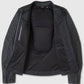Women's Willie G Skull Graphic Leather Riding Black Jacket - back view