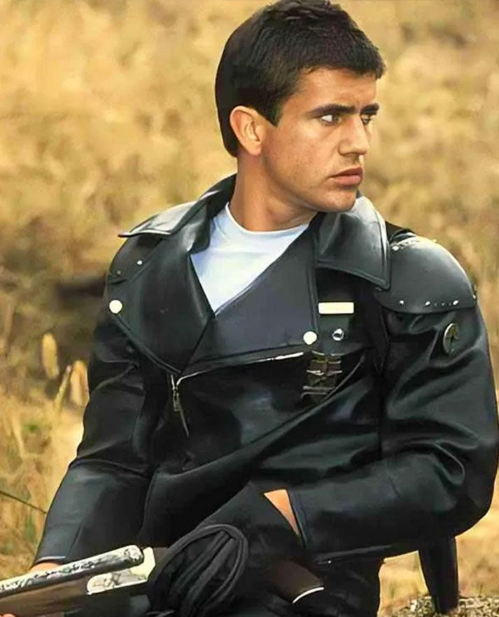Mad Max Mel Gibson Black Leather Jacket for Men – Premium Outerwear - inner lining view