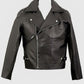 Mad Max Mel Gibson Black Leather Jacket for Men – Premium Outerwear - back view
