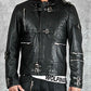 Bad Michael Jackson Black Leather Jacket for Men – Premium Outerwear - side angle view