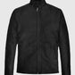 Tom Cruise Mission Impossible 7 Black Leather Jacket for Men - back view
