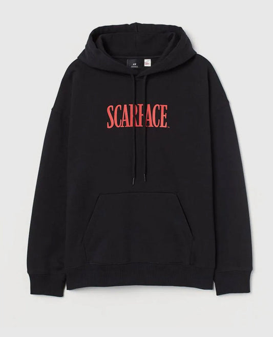 Scarface Pullover Black Hoodie - view 1