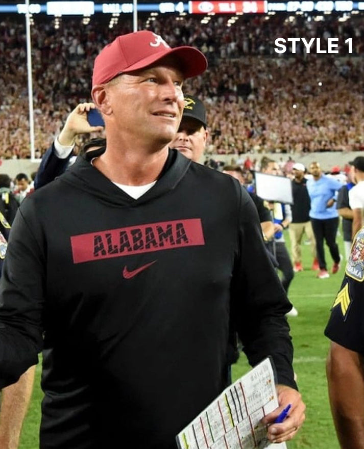 Alabama Gameday Kalen DeBoer Black Hoodie - view 6