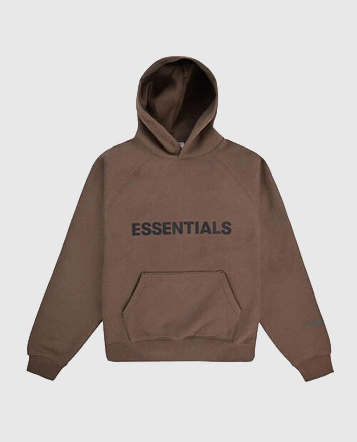 Fear Of God Essentials Brown Hoodie - view 1