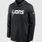 Detroit Lions Sideline Performance Long Sleeve Hoodie T-Shirt - view 1