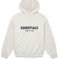 Light Oatmeal Essentials Hoodie - view 3
