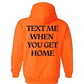 Lonely Ghost Text Me When You Get Hoodie - view 2
