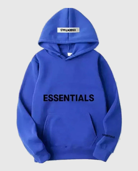Blue Essentials Hoodie - view 1