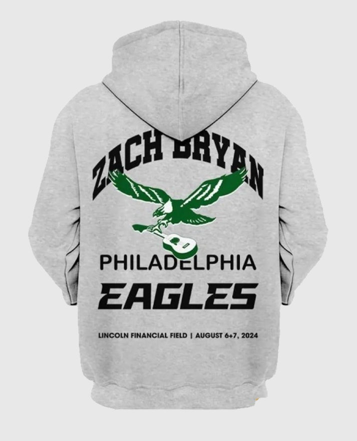 Zach Bryan Eagles Hoodie - view 2
