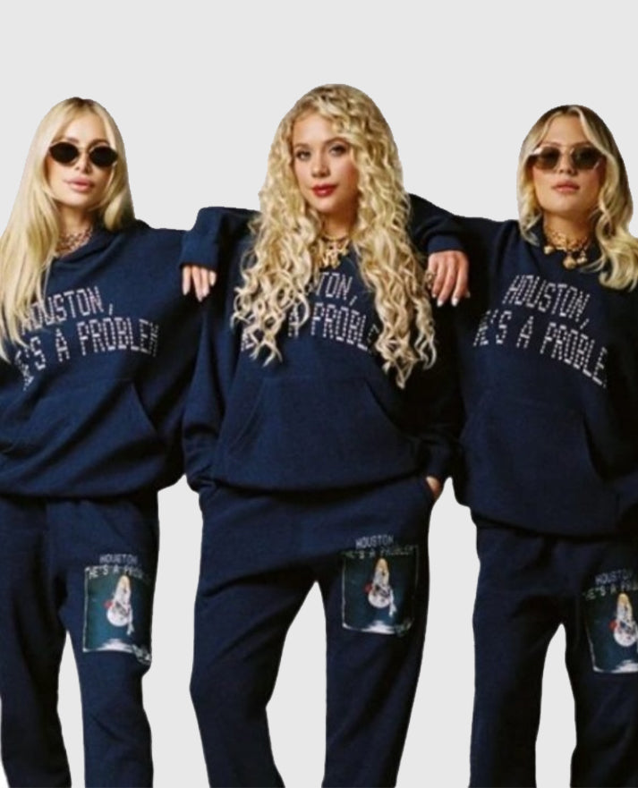 Houston, He's a Problem Racer Hoodie - view 4
