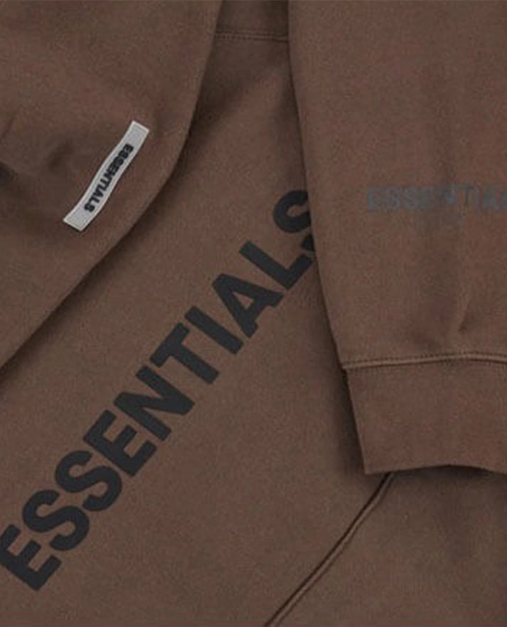 Fear Of God Essentials Brown Hoodie - view 2