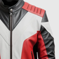 Men's Red & Black Faux Leather Jacket – Premium Outerwear