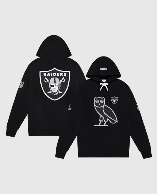 Las Vegas Raiders OVO Black Hoodie - view 3