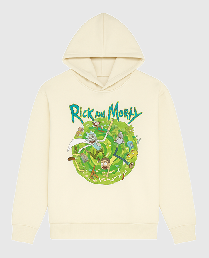 Rick and Morty Portal Collage Hoodie - view 6