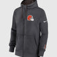 Bailey Zappe Cleveland Browns Full-Zip Hoodie - view 2