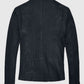 Jim Carrey Blue Leather Jacket for Men – Custom Fit - side angle view