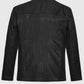 Jesse Lee Soffer Chicago PD Black Leather Jacket for Men - side angle view