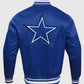 Dallas Cowboys Retro Classic Rib Jacket - inner lining detail