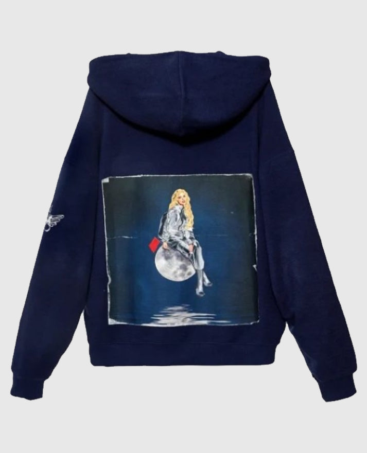 Houston, He's a Problem Racer Hoodie - view 3
