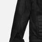 Andrew Tate Leather Black Jacket for Men – Custom Fit - collar and zip close-up