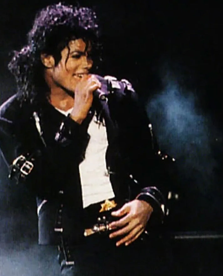 Bad Michael Jackson Black Leather Jacket for Men – Premium Outerwear - inner lining view