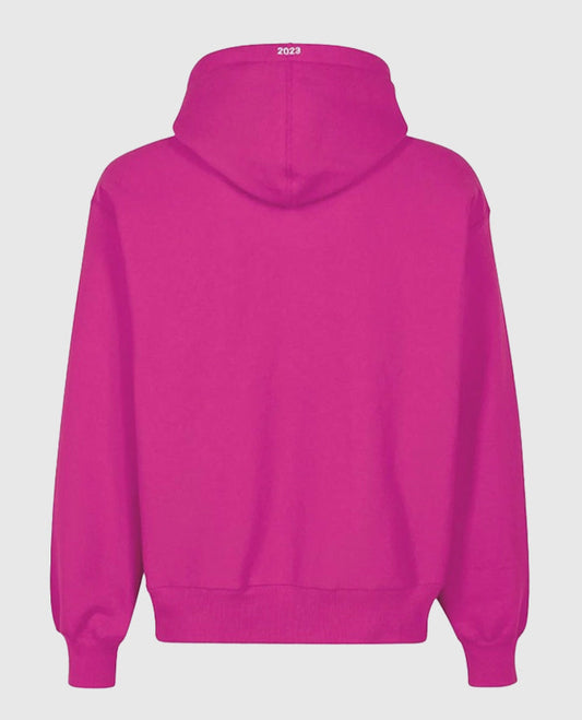 Supreme Box Logo Pink Hoodie - view 3