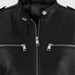 Women's Chic Rider Black Leather Jacket – Custom Fit - inner lining view