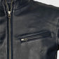Vin Diesel Fast and Furious 6 Blue Leather Jacket for Men - inner lining view