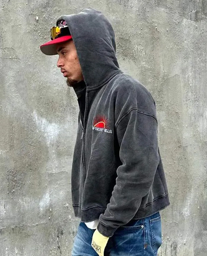 Gv Gallery Raspberry Hills Zip-Up Hoodie - view 3