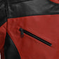 Red One Dwayne Johnson Leather Jacket for Men – Custom Fit - side angle view
