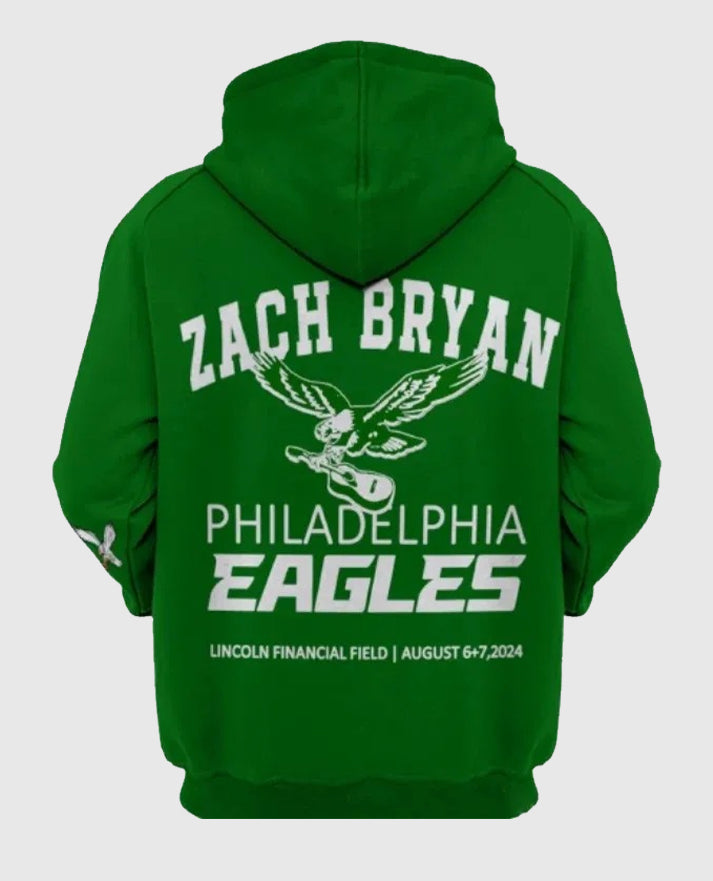 Zach Bryan Eagles Hoodie - view 4