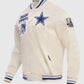 Dallas Cowboys Retro Classic Rib Jacket - sleeve and cuff detail