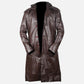 Jacob Frye Assassin's Creed Brown Trench Coat for Men - model wearing the jacket