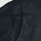 Jim Carrey Blue Leather Jacket for Men – Custom Fit - inner lining view