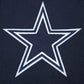 Dallas Cowboys Script Tail Classic Rib Varsity Jacket - inner lining detail