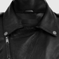 Deadwood Black Moto Leather Jacket for Men – Premium Outerwear