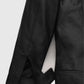 David Beckham Black Leather Jacket for Men – Premium Outerwear - inner lining view