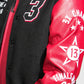 Court Culture Dwyane Wade Red & Black Leather Jacket for Men - inner lining view